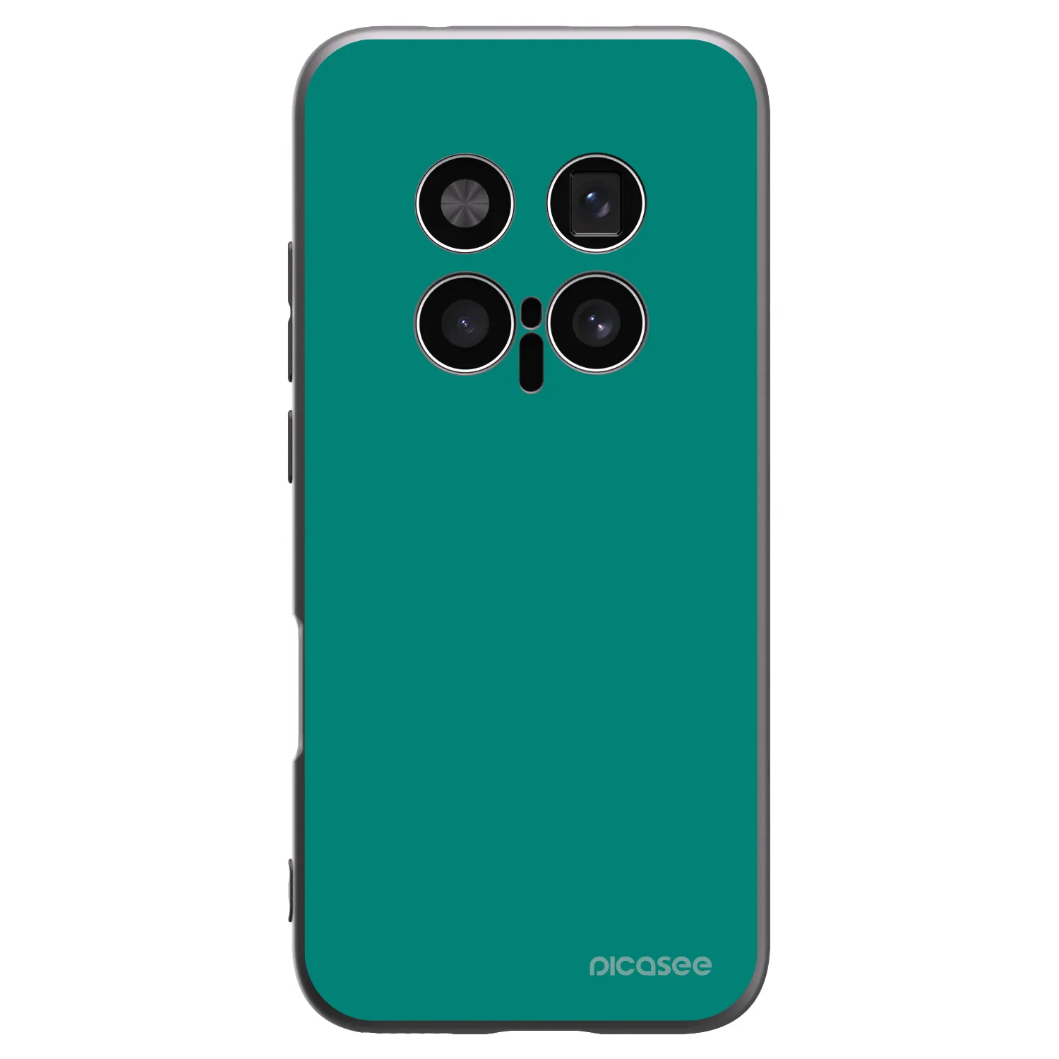 Picasee Honor Magic8 Pro 5G Hülle - Schwarzes Silikon - Emerald Mist