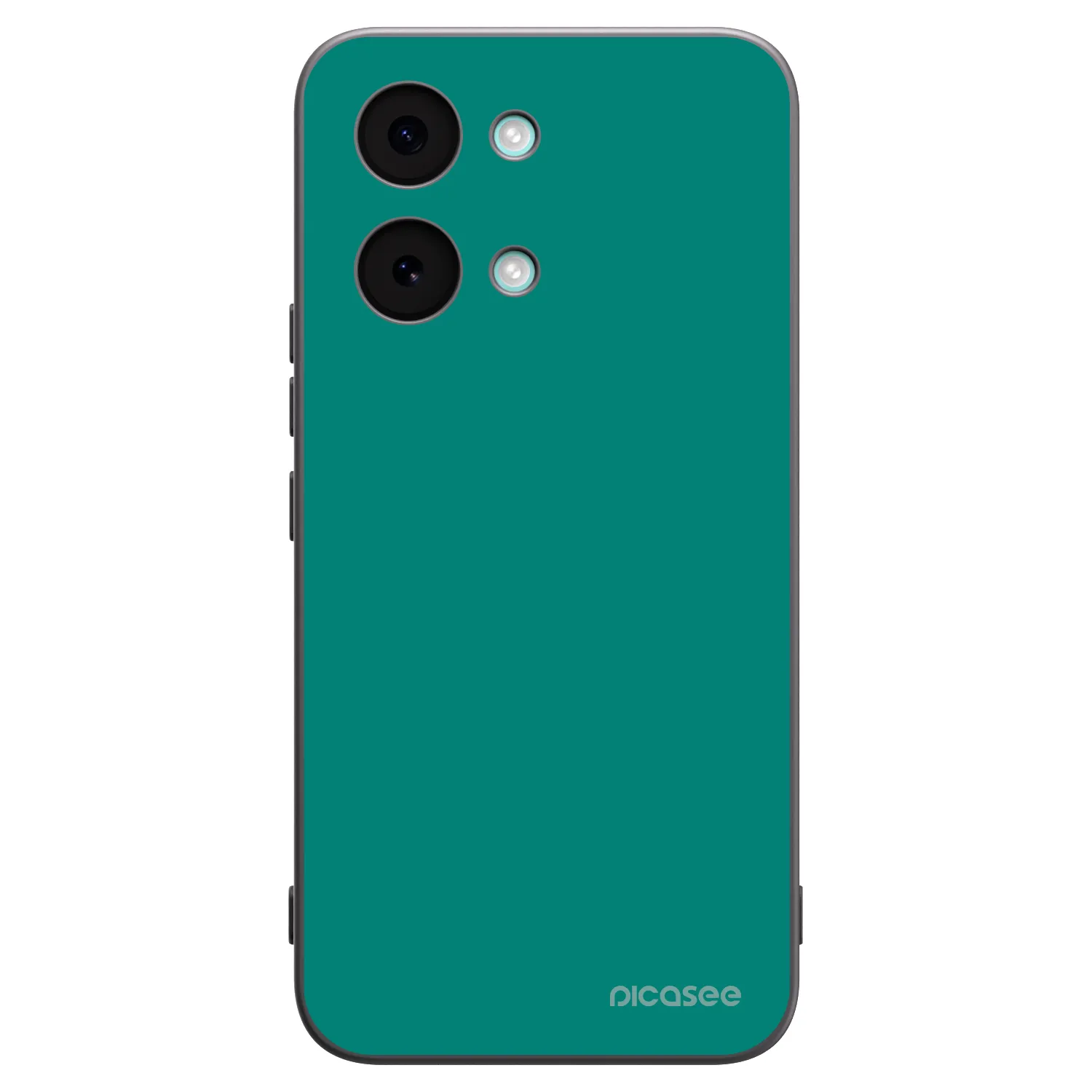 Picasee Xiaomi Poco X8 Pro Max Hülle - Schwarzes Silikon - Emerald Mist
