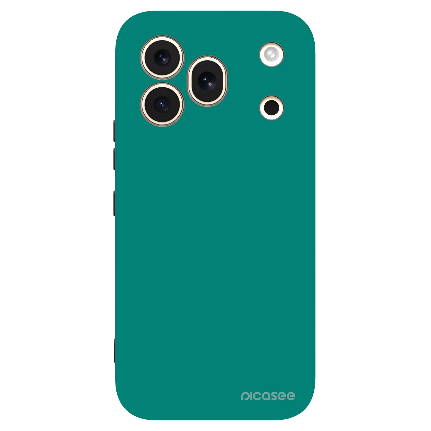 Picasee Honor 600 Pro Hülle - Schwarzes Silikon - Emerald Mist