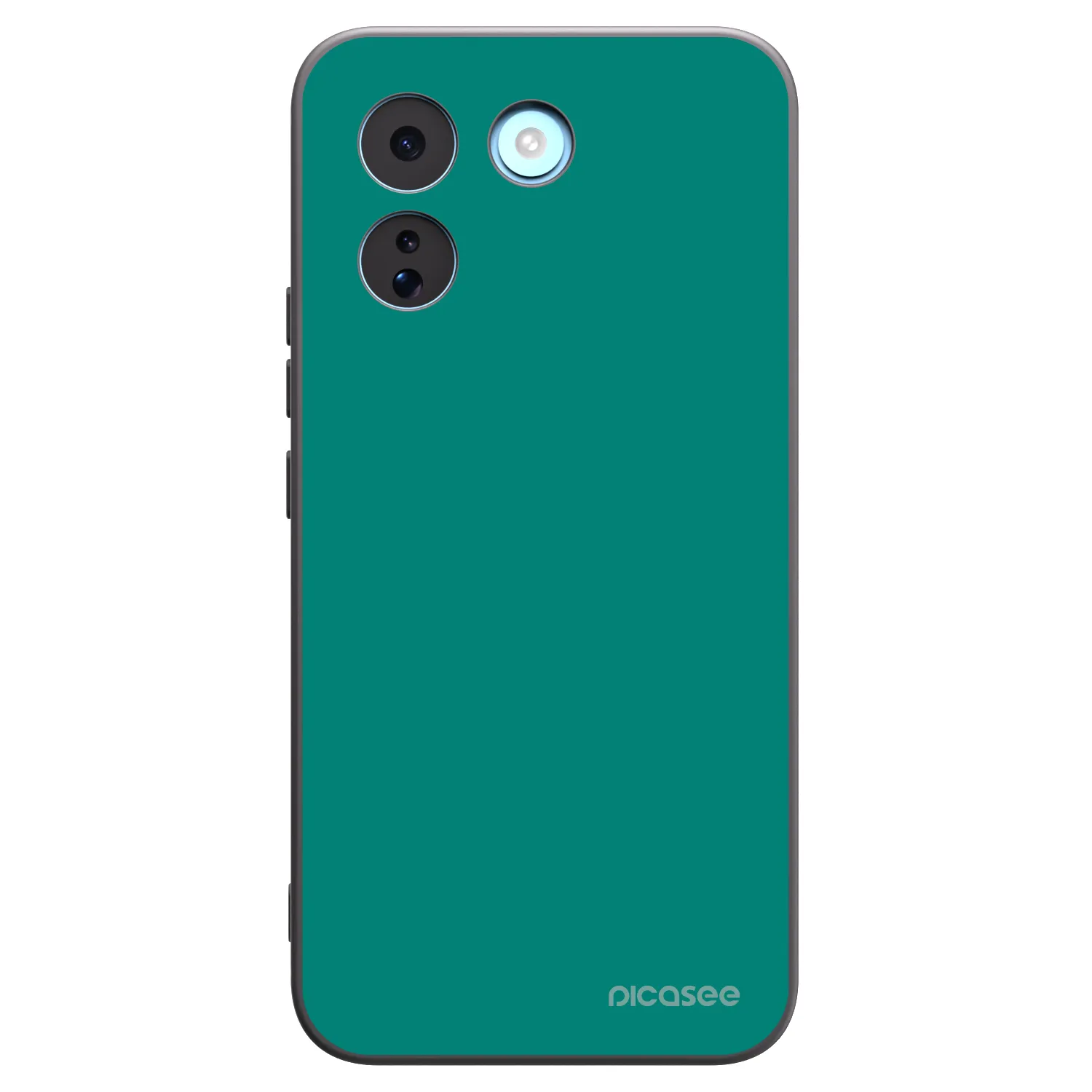 Picasee Xiaomi Redmi Note 17 Pro MAX 5G Hülle - Schwarzes Silikon - Emerald Mist