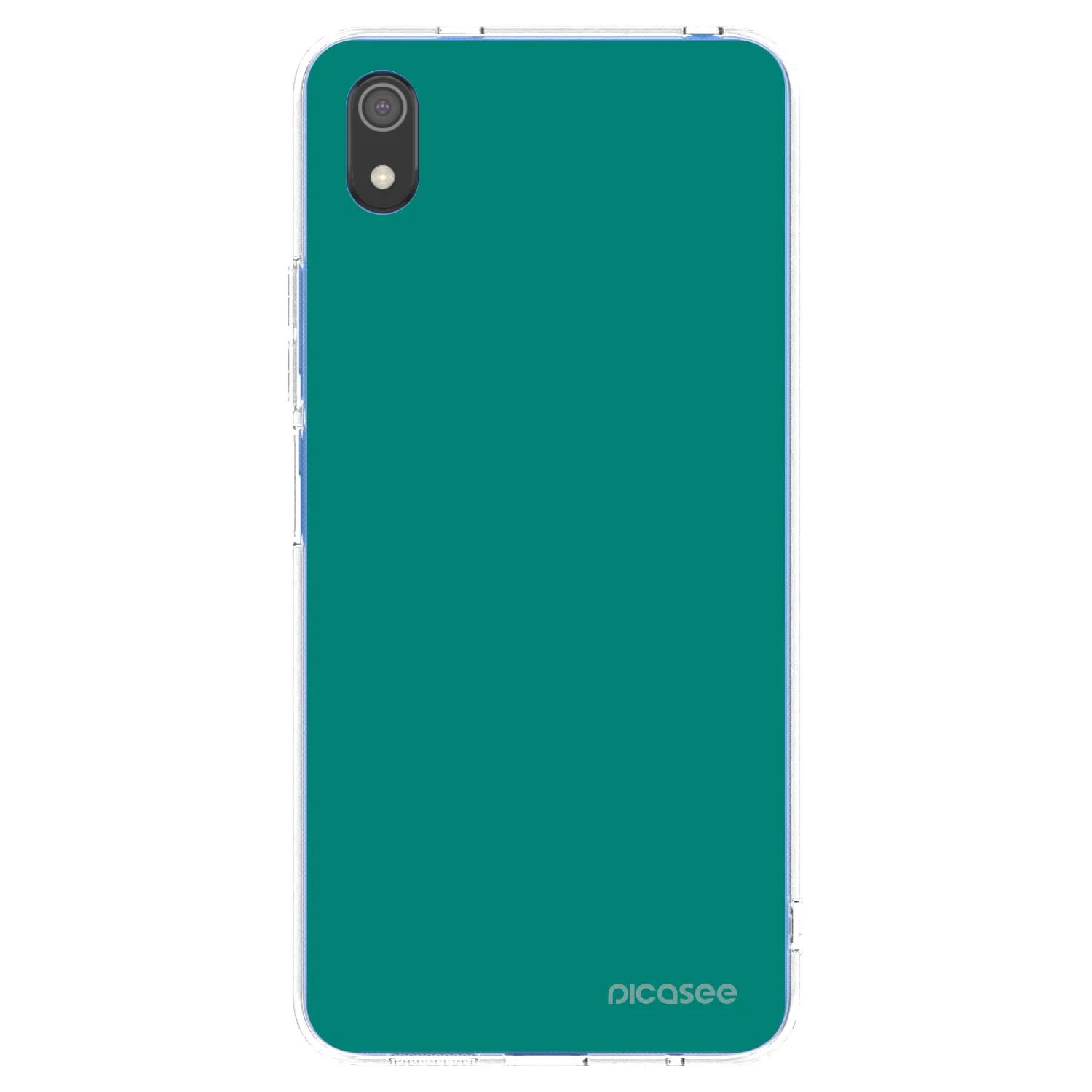 Picasee Xiaomi Redmi 7A Hülle - Transparentes Silikon - Emerald Mist