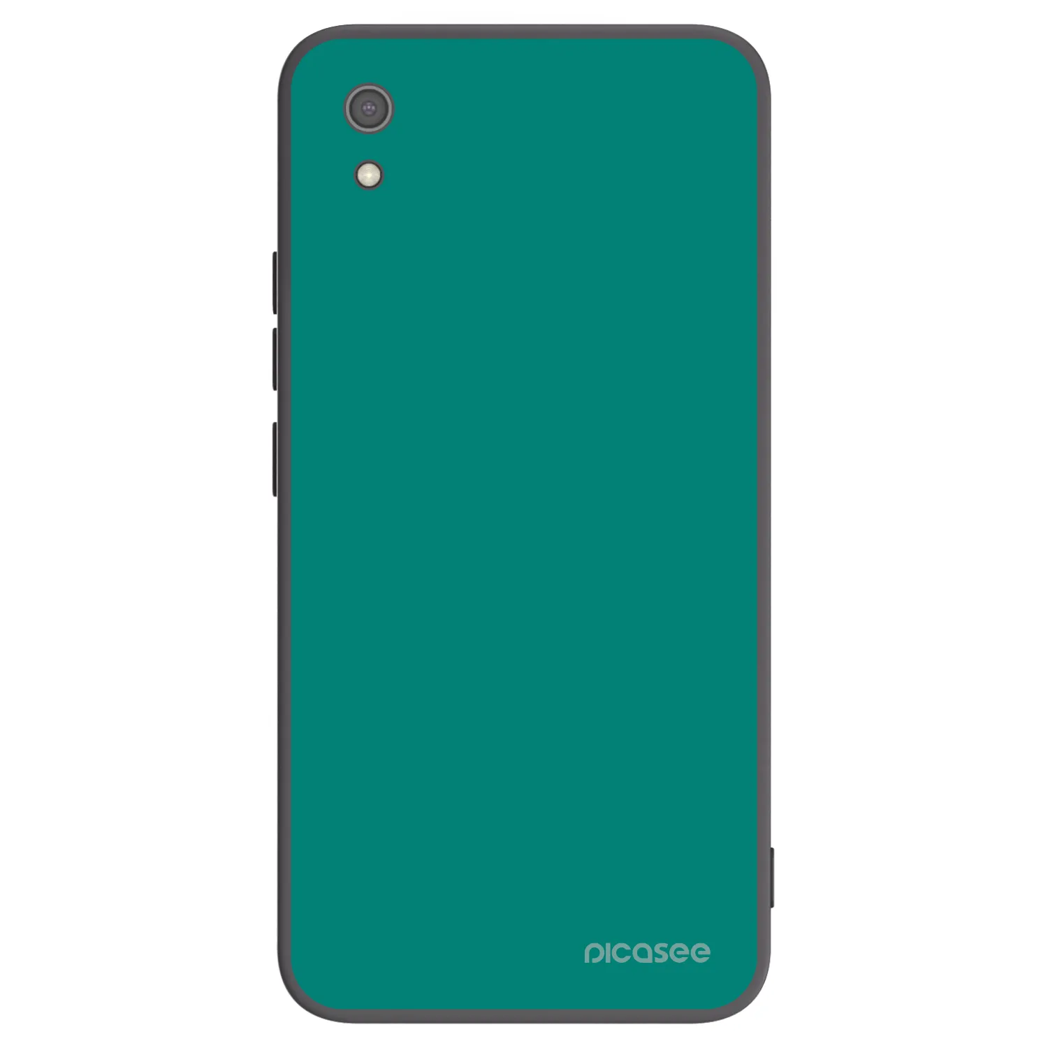 Picasee Xiaomi Redmi 7A Hülle - Schwarzes Silikon - Emerald Mist