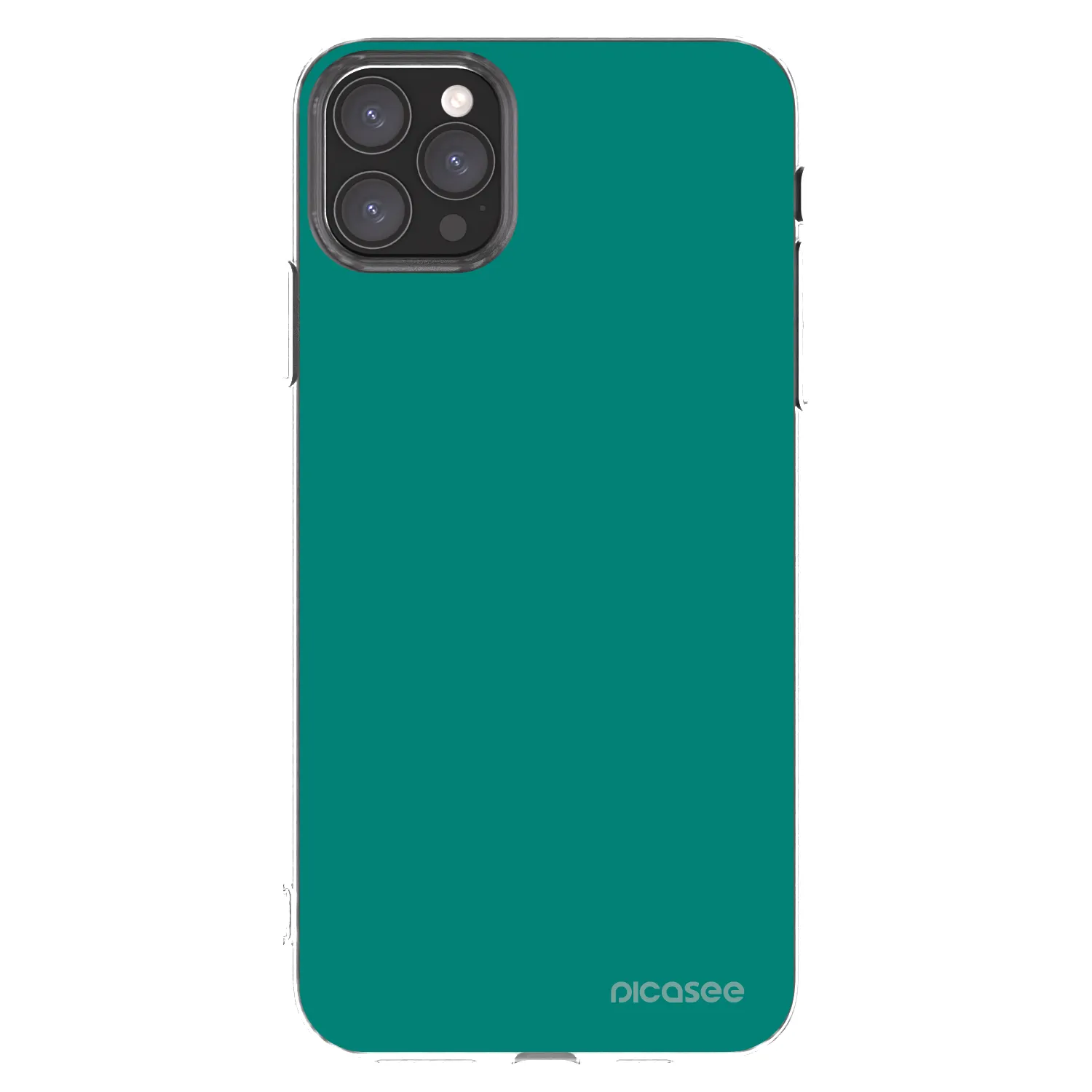 Picasee Apple iPhone 11 Pro Max Hülle - Transparentes Silikon - Emerald Mist