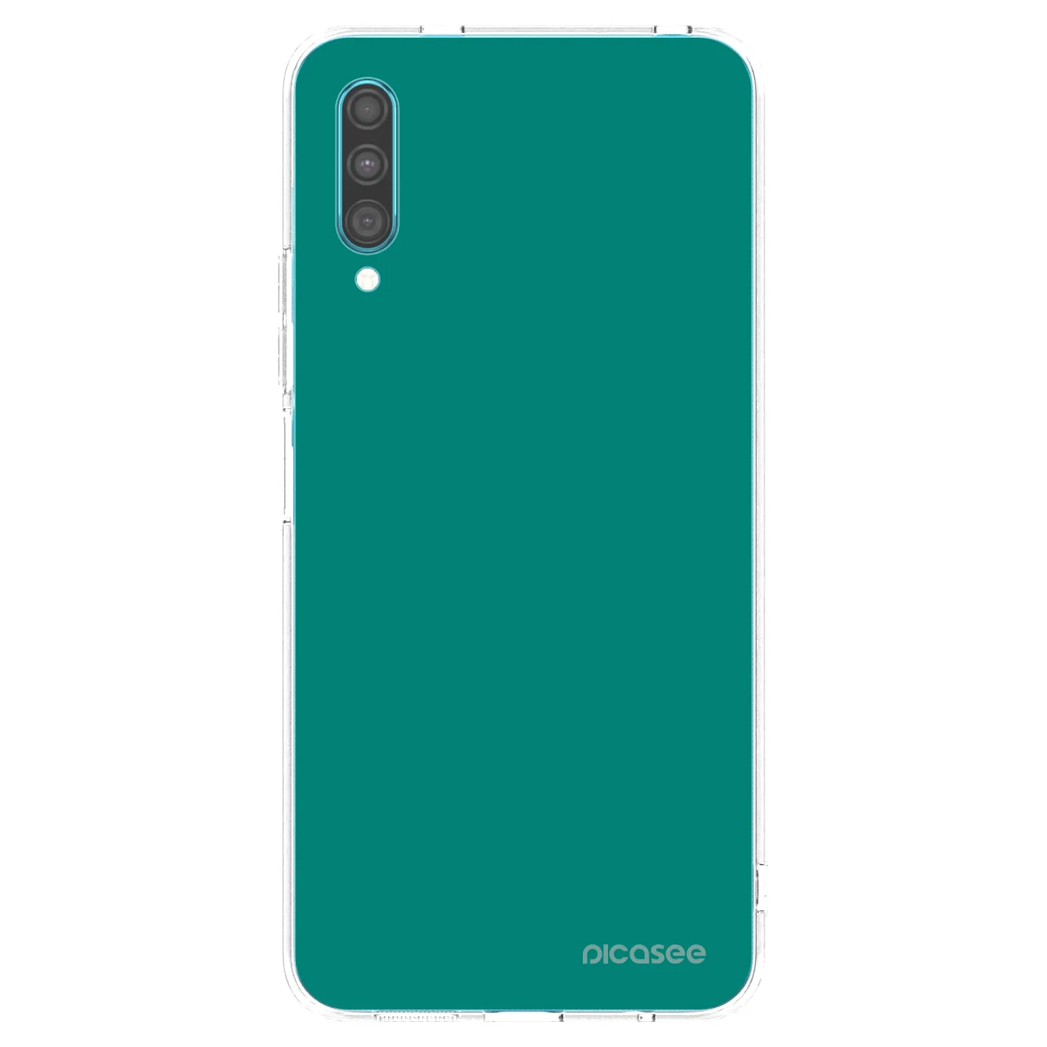 Picasee Samsung Galaxy A30s A307F Hülle - Transparentes Silikon - Emerald Mist