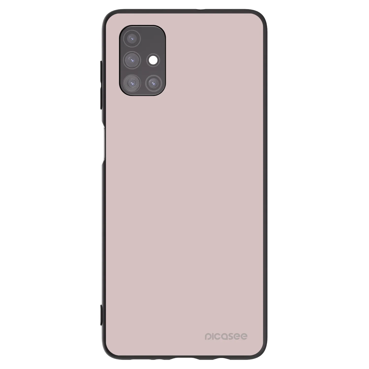 Picasee Samsung Galaxy M51 M515F Hülle - Schwarzes Silikon - Fantasy Fade
