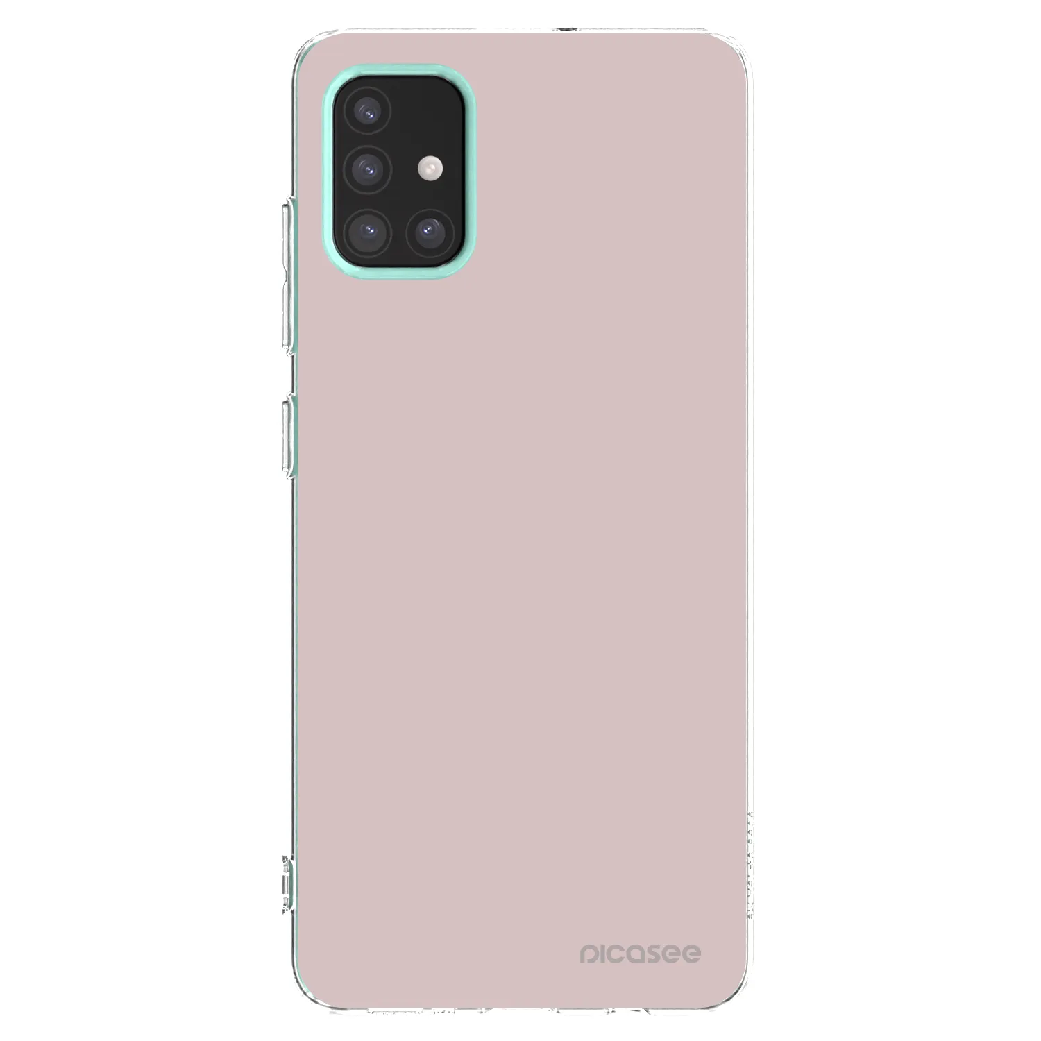 Picasee Samsung Galaxy M31s Hülle - Transparentes Silikon - Fantasy Fade