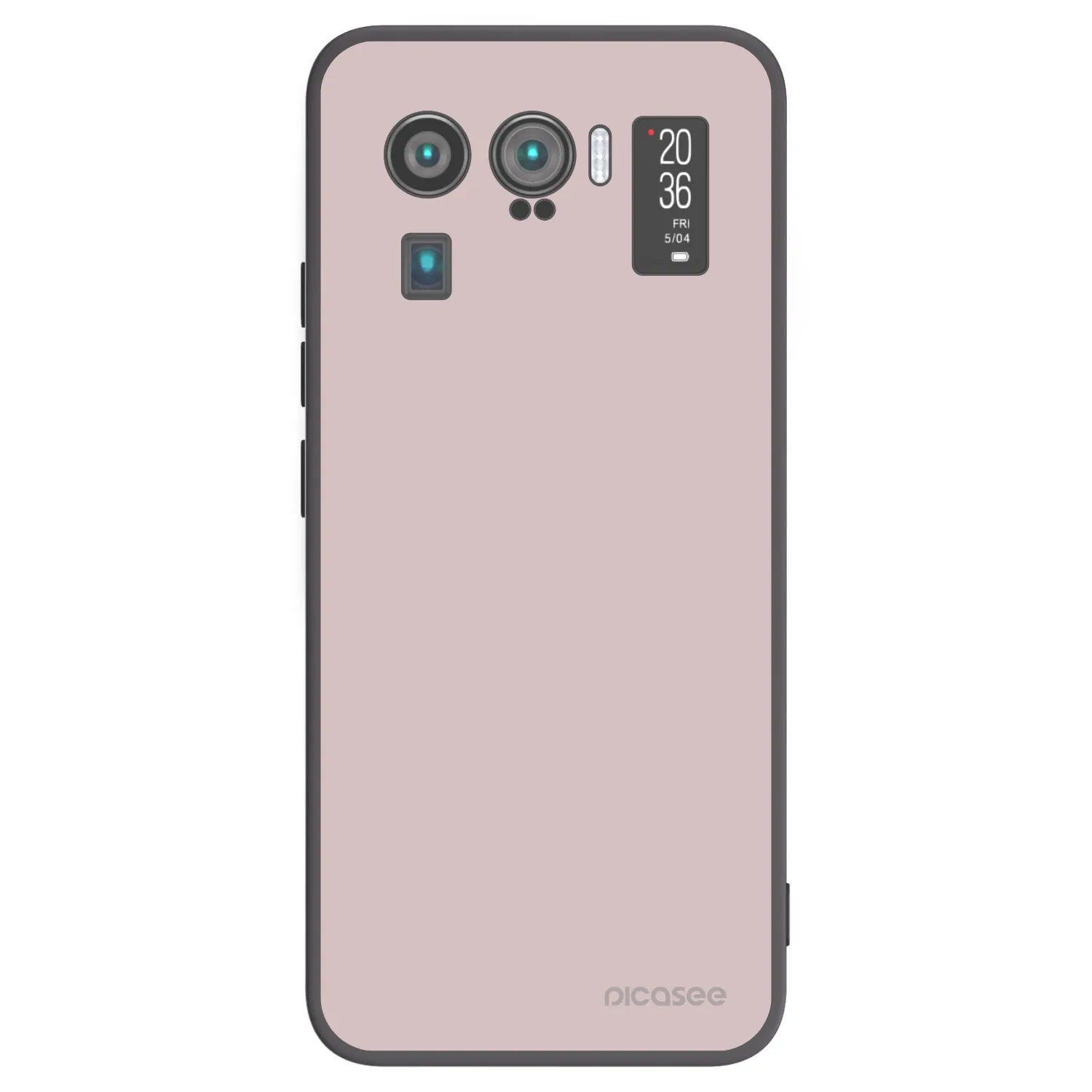 Picasee Xiaomi Mi 11 Ultra Hülle - Schwarzes Silikon - Fantasy Fade
