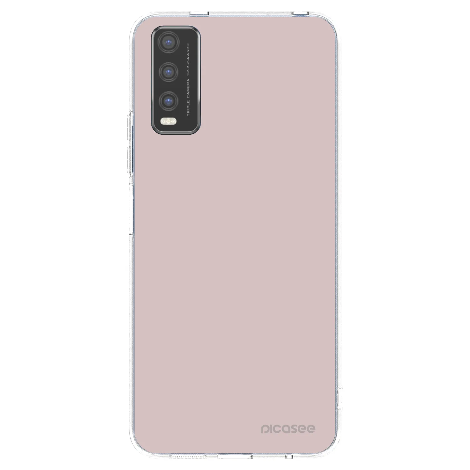 Picasee Vivo Y20s Hülle - Transparentes Silikon - Fantasy Fade