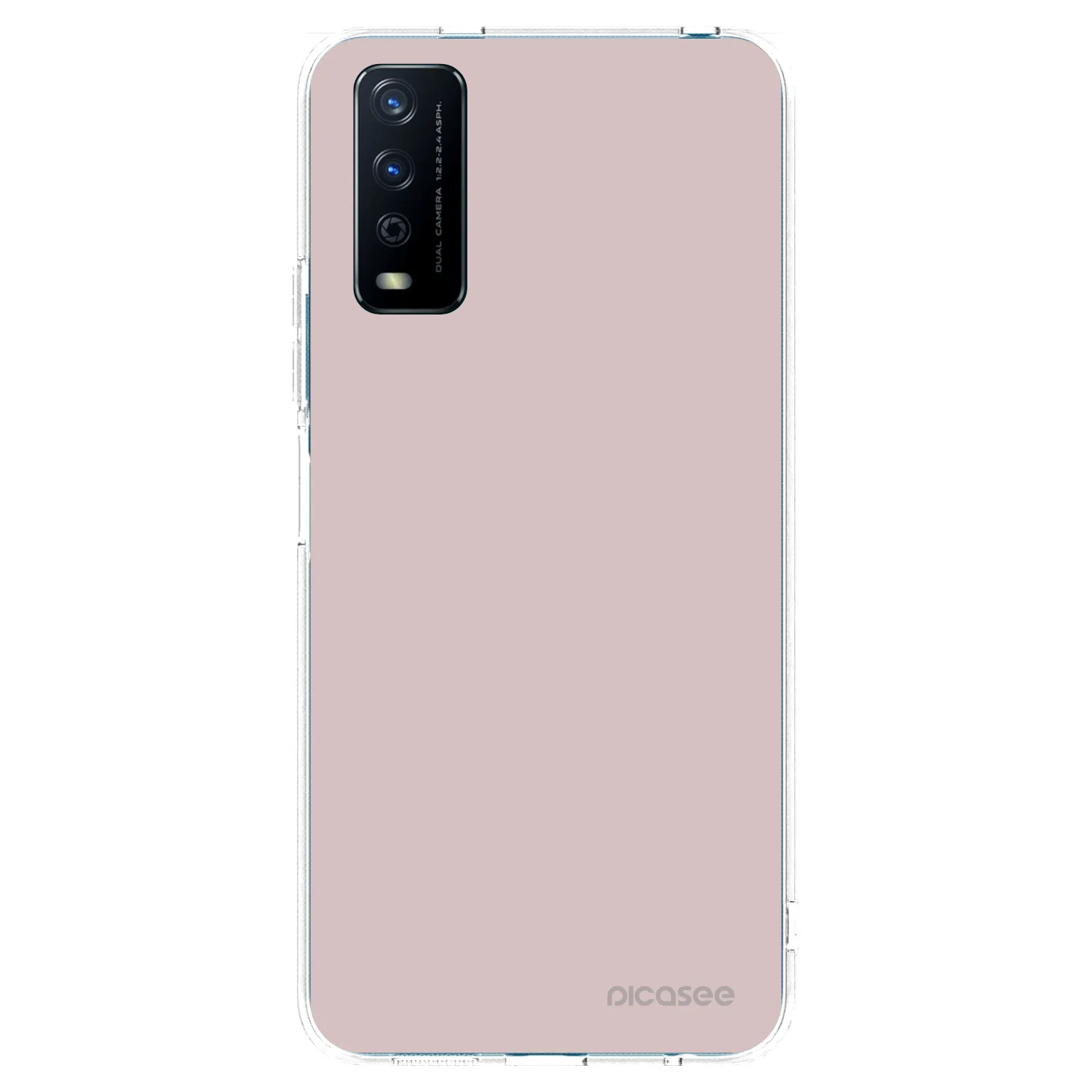 Picasee Vivo Y11s Hülle - Transparentes Silikon - Fantasy Fade