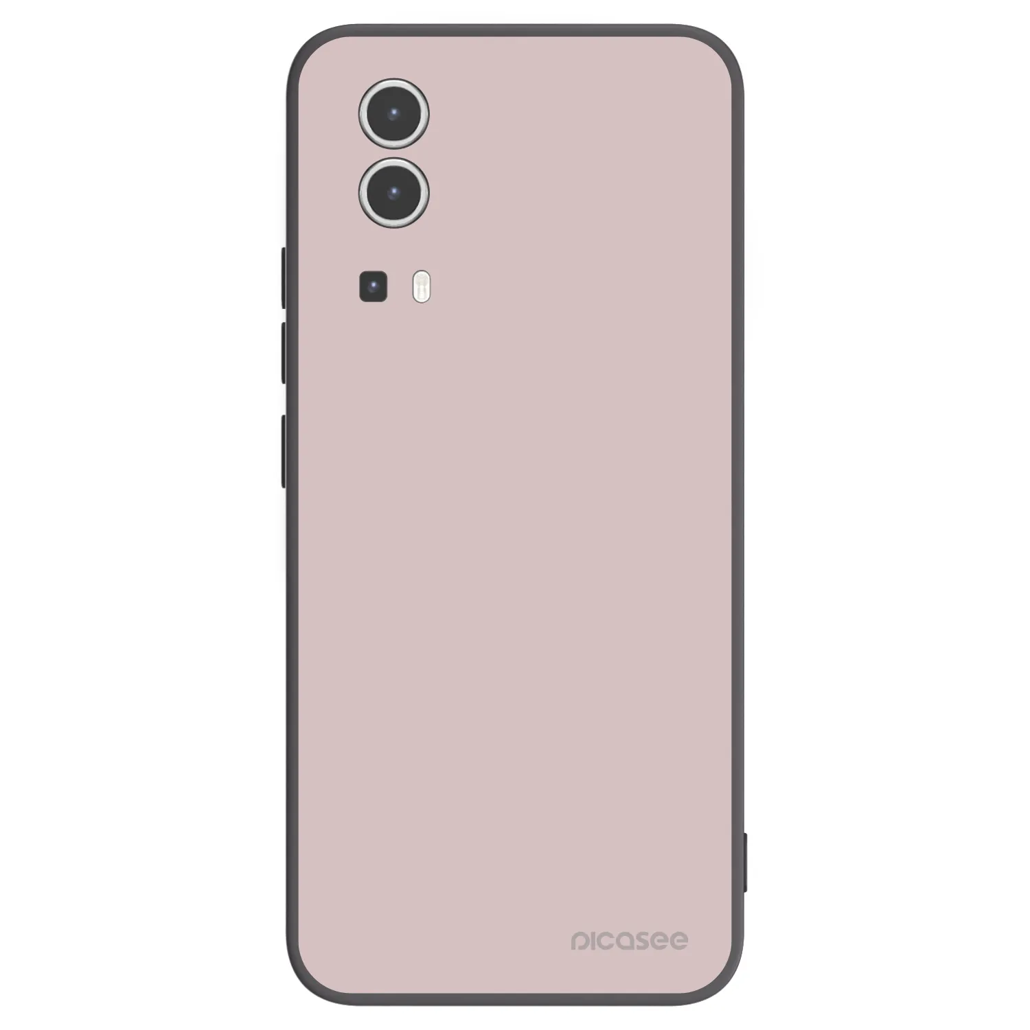 Picasee Vivo Y72 5G Hülle - Schwarzes Silikon - Fantasy Fade