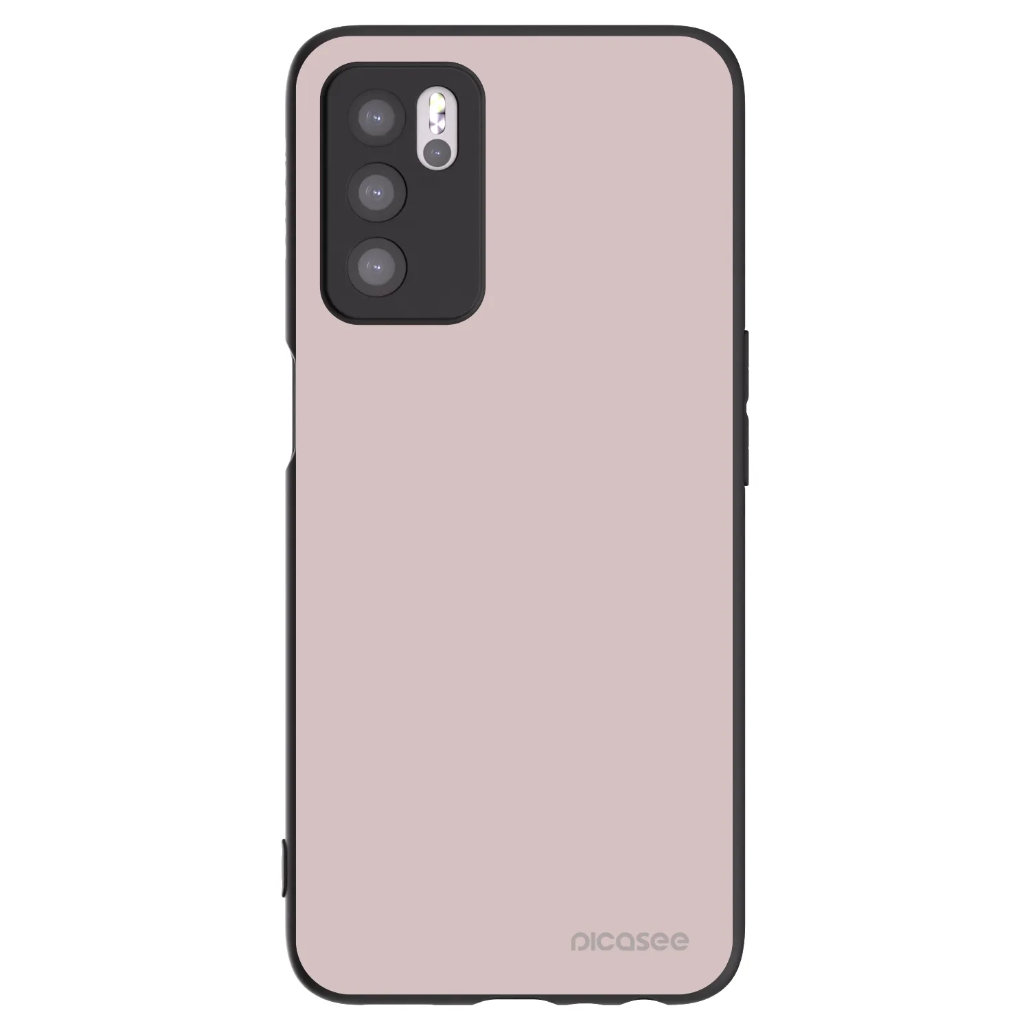 Picasee OPPO A16 Hülle - Schwarzes Silikon - Fantasy Fade