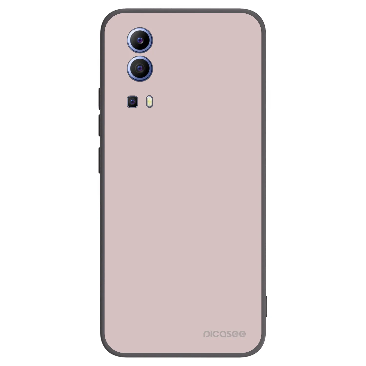 Picasee Vivo Y52 5G Hülle - Schwarzes Silikon - Fantasy Fade