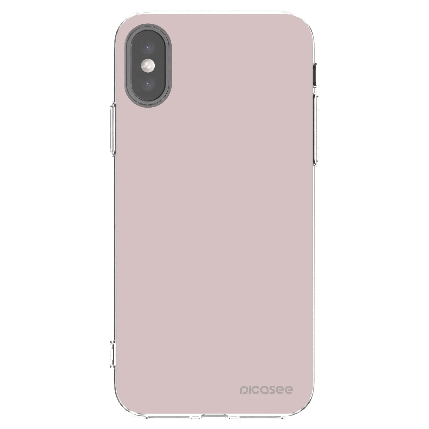 Picasee Apple iPhone X/XS Hülle - Transparentes Silikon - Fantasy Fade