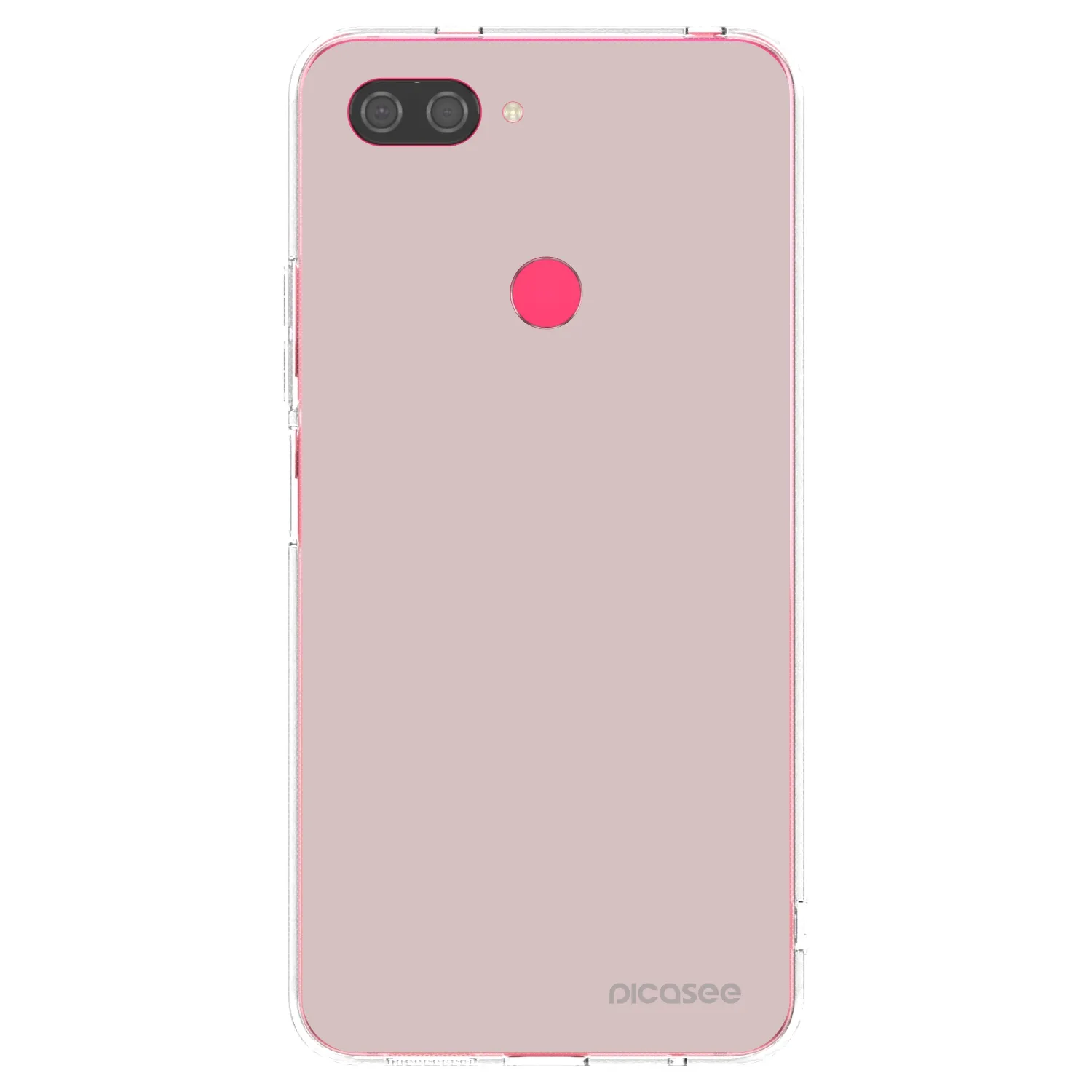 Picasee Xiaomi Mi 8 Lite Hülle - Transparentes Silikon - Fantasy Fade