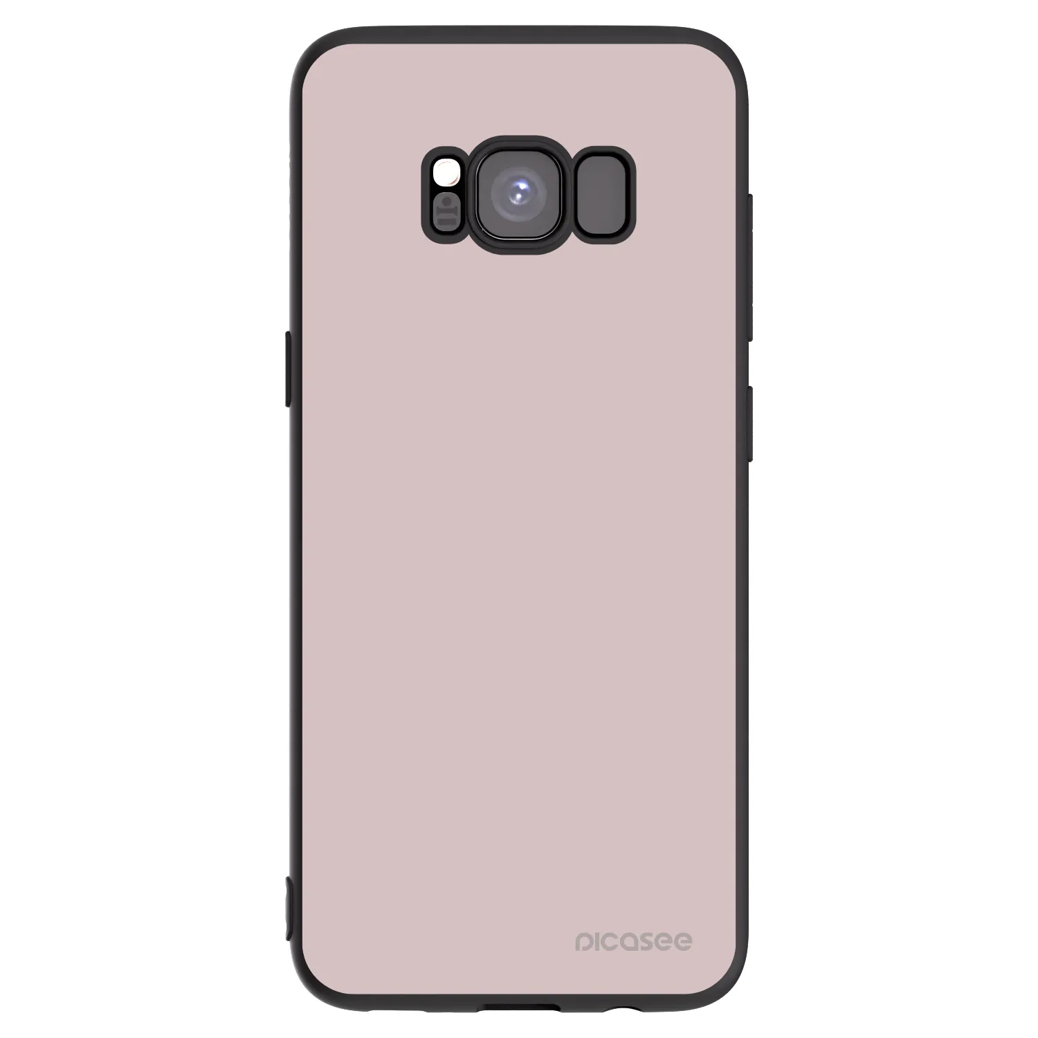 Picasee Samsung Galaxy S8 G950F Hülle - Schwarzes Silikon - Fantasy Fade