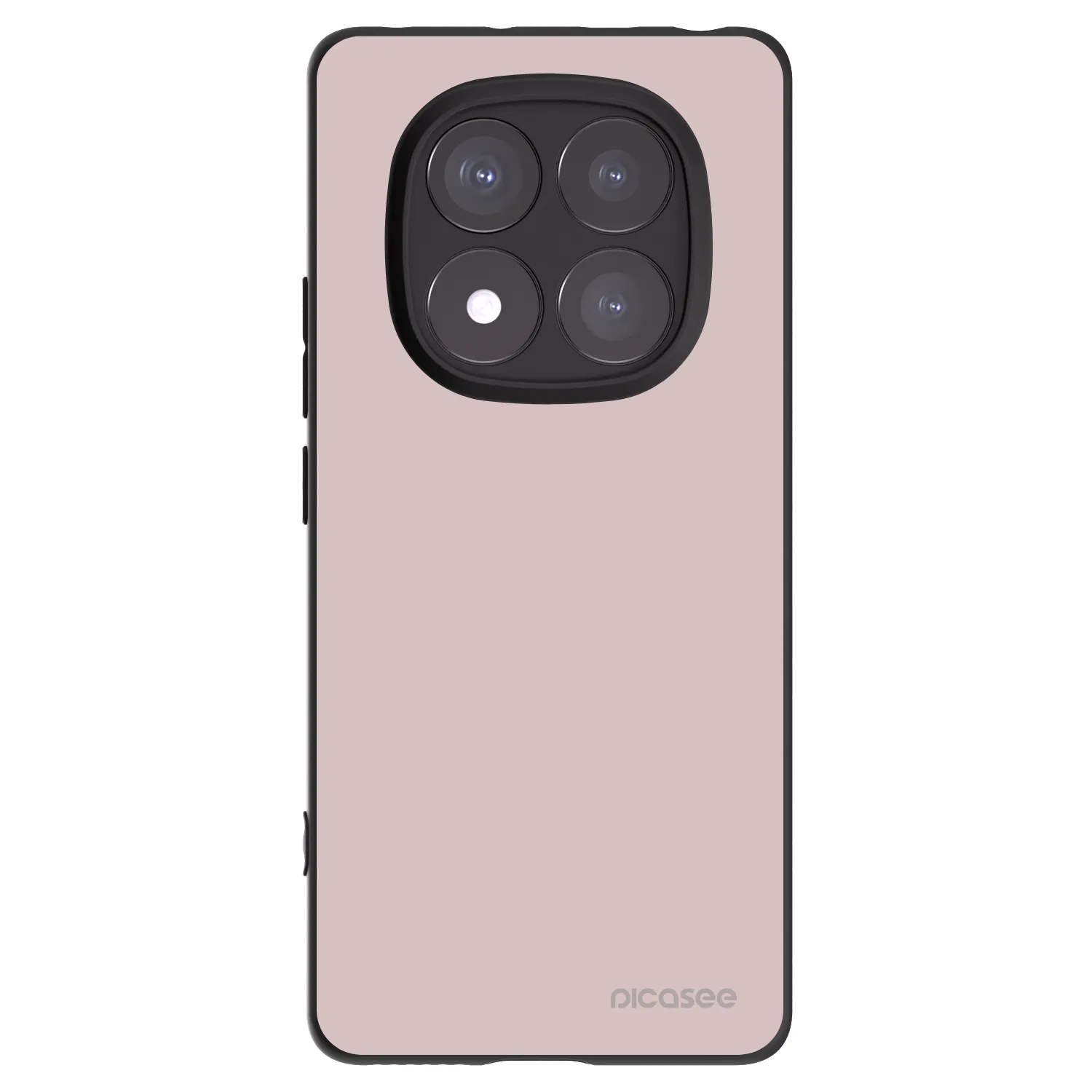 Picasee Xiaomi Redmi Note 14 Pro 5G Hülle - Schwarzes Silikon - Fantasy Fade