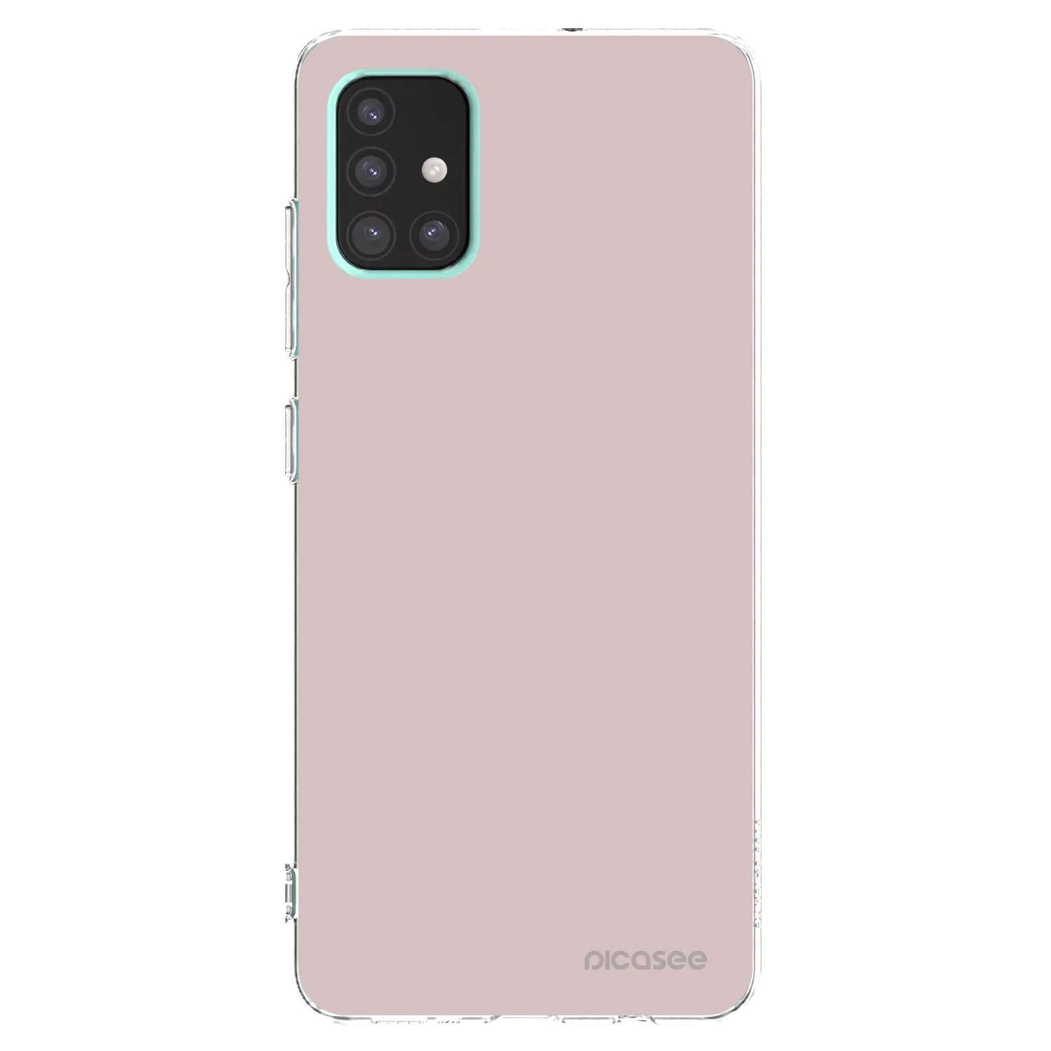 Picasee Samsung Galaxy A51 A515F Hülle - Transparentes Silikon - Fantasy Fade
