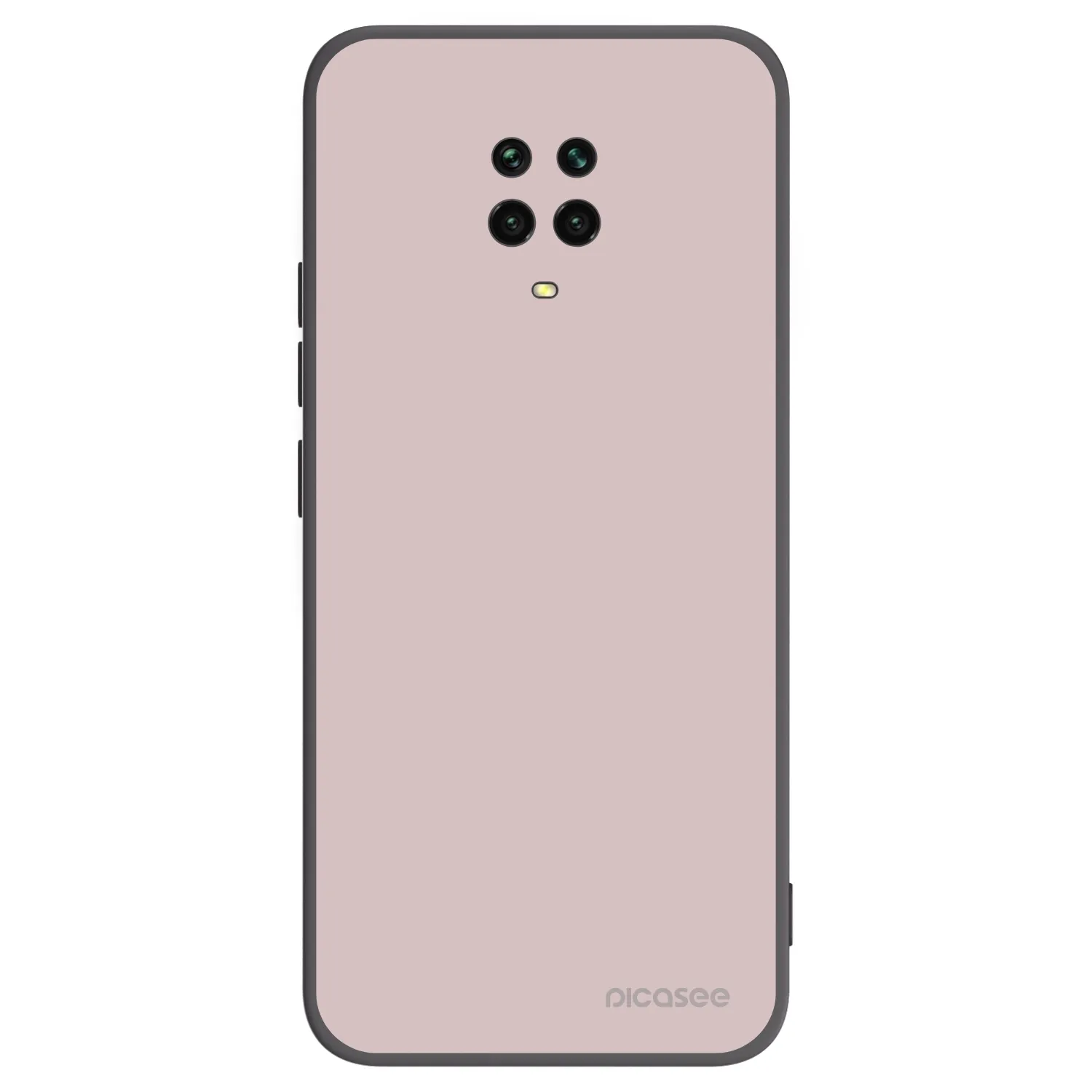 Picasee Xiaomi Redmi Note 9S Hülle - Schwarzes Silikon - Fantasy Fade