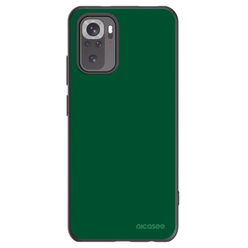Picasee Xiaomi Redmi Note 10 Hülle - Schwarzes Silikon - Green Gleam