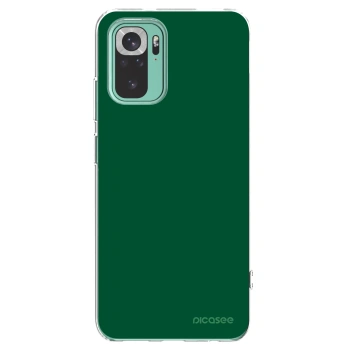 Picasee Xiaomi Redmi Note 10 Pro Hülle - Transparentes Silikon - Green Gleam
