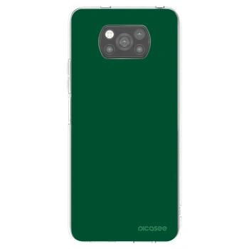 Picasee Xiaomi Poco X3 Pro Hülle - Schwarzes Silikon - Green Gleam