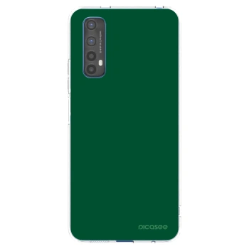 Picasee Realme 7 Hülle - Transparentes Silikon - Green Gleam