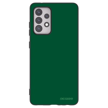 Picasee Samsung Galaxy A52s 5G A528B Hülle - Schwarzes Silikon - Green Gleam