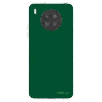 Picasee Huawei Nova 8i Hülle - Transparentes Silikon - Green Gleam