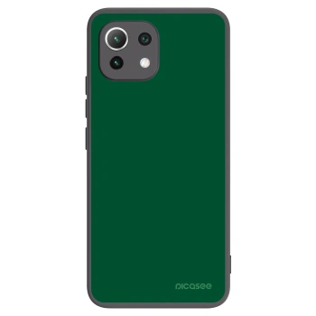 Picasee Xiaomi 11 Lite 5G NE Hülle - Schwarzes Silikon - Green Gleam