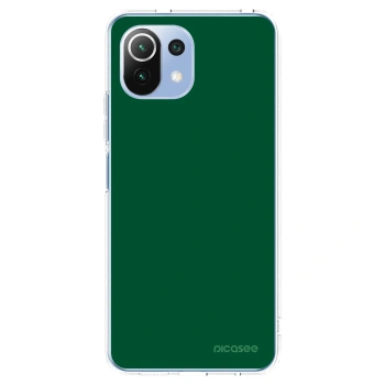 Picasee Xiaomi 11 Lite 5G NE Hülle - Transparentes Silikon - Green Gleam