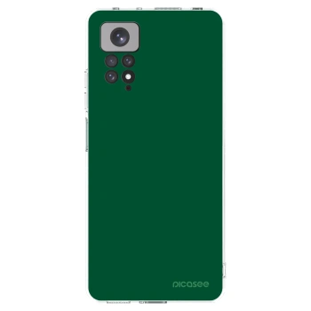 Picasee Xiaomi Redmi Note 11 Hülle - Transparentes Silikon - Green Gleam