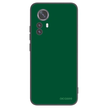 Picasee Xiaomi 12 Pro Hülle - Schwarzes Silikon - Green Gleam