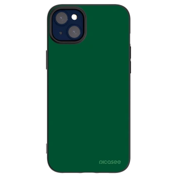 Picasee Apple iPhone 14 Plus Hülle - Schwarzes Silikon - Green Gleam