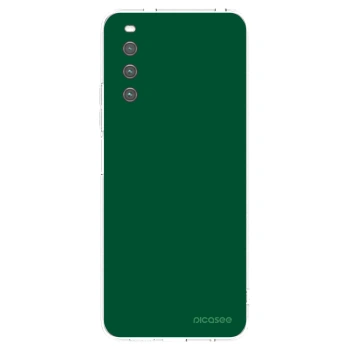Picasee Sony Xperia 10 IV 5G Hülle - Transparentes Silikon - Green Gleam
