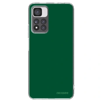 Picasee Xiaomi Redmi Note 11 Pro+ 5G Hülle - Transparentes Silikon - Green Gleam