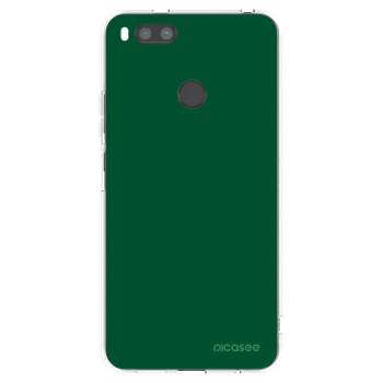 Picasee Xiaomi Redmi A1 Hülle - Transparentes Silikon - Green Gleam