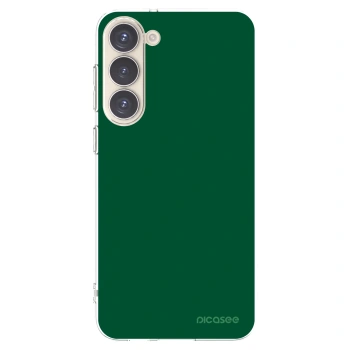 Picasee Samsung Galaxy S23+ 5G Hülle - Transparentes Silikon - Green Gleam