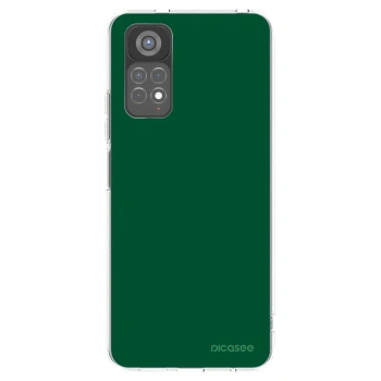 Picasee Xiaomi Redmi Note 11S 5G Hülle - Transparentes Silikon - Green Gleam