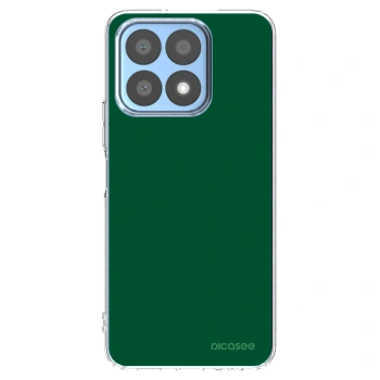 Picasee Honor X8a Hülle - Transparentes Silikon - Green Gleam