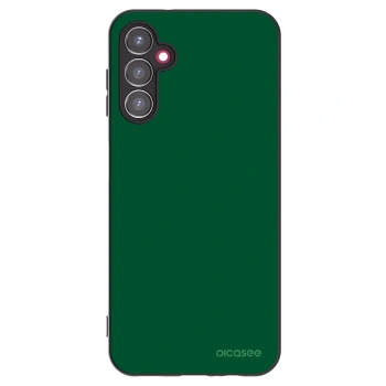 Picasee Samsung Galaxy A14 5G A146P Hülle - Schwarzes Silikon - Green Gleam