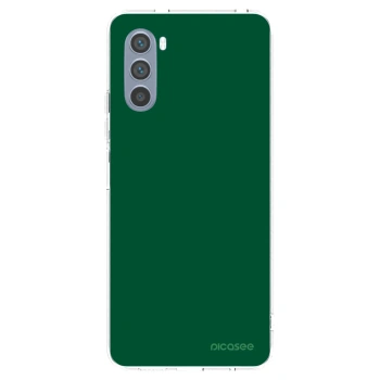 Picasee Motorola Moto G62 Hülle - Transparentes Silikon - Green Gleam