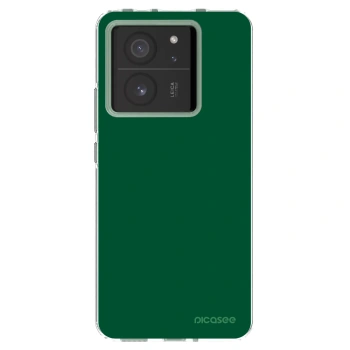 Picasee Xiaomi 13T Hülle - Transparentes Silikon - Green Gleam