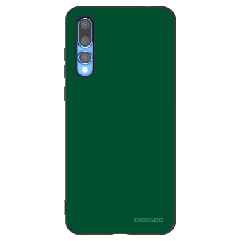 Picasee Huawei P20 Pro Hülle - Schwarzes Silikon - Green Gleam