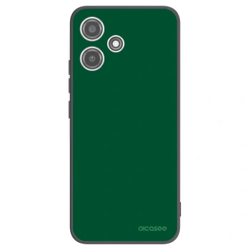 Picasee Xiaomi Redmi 12 5G Hülle - Schwarzes Silikon - Green Gleam