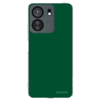 Picasee Xiaomi Redmi 13C 4G Hülle - Transparentes Silikon - Green Gleam