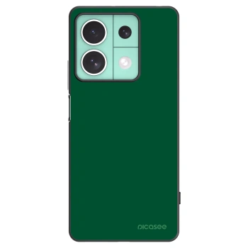 Picasee Xiaomi Redmi Note 13 5G Hülle - Schwarzes Silikon - Green Gleam