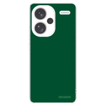 Picasee Xiaomi Redmi Note 13 Pro+ 5G Hülle - Transparentes Silikon - Green Gleam