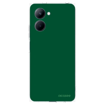 Picasee Realme C33 (2023) Hülle - Transparentes Silikon - Green Gleam