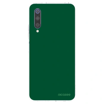Picasee Xiaomi Mi 9 Hülle - Transparentes Silikon - Green Gleam