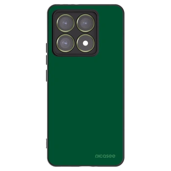Picasee Xiaomi 14T Hülle - Schwarzes Silikon - Green Gleam
